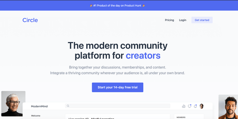 Circle.so plate-forme communautaire pour les créateurs
